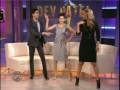 Freida pinto and dev patel teach tyra banks bollywood dance from slumdog millionaire