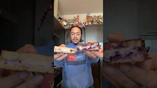 Trying a Blueberry Grilled Cheese