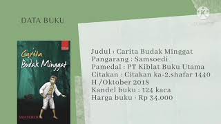 RESENSI NOVEL SUNDA 'CARITA BUDAK MINGGAT'