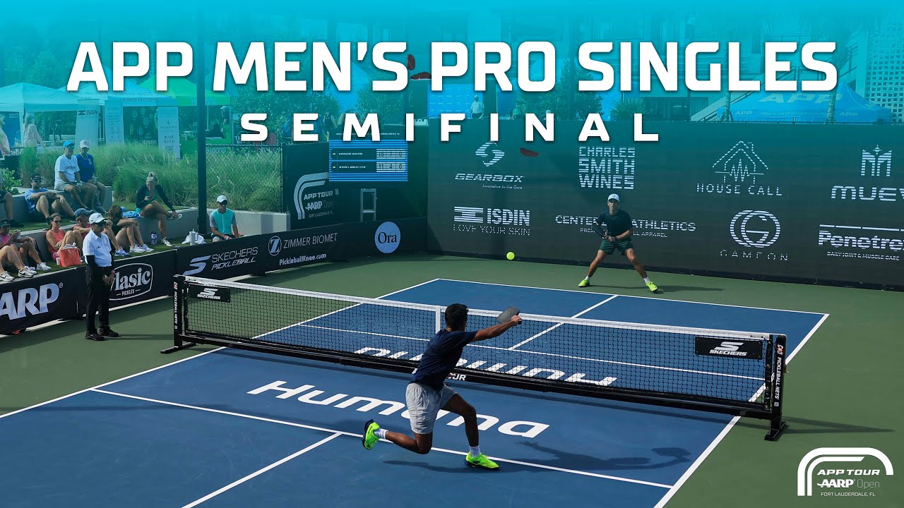 Men's Pro Singles Semifinal - Ammar Wazir vs. John Cangelosi at the AARP Open | APP Tour