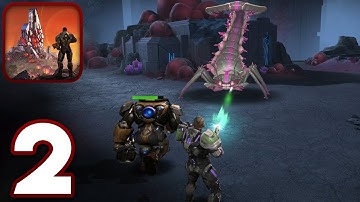 Marsaction 2: Space Homestead - Walkthrough Gameplay Part 2 - New Heros (iOS, Android)