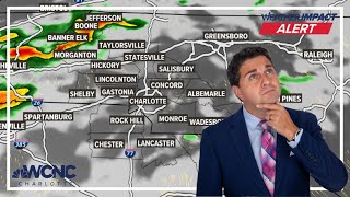 Active pattern bringing on-and-off rain and storms starts this afternoon