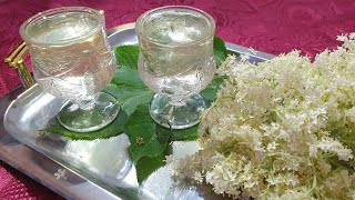 Elderberry liqueur - aromatic perfection