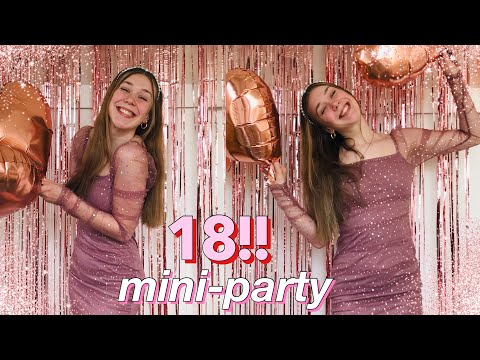 PREPARING MINI-PARTY WANT... IK WORD 18!! voorbereiden voor mijn feestje + outfits en versiering!