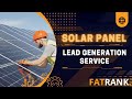 Solar Lead Generation | Buy Solar Panel Leads | Best Solar Panel Lead Generation