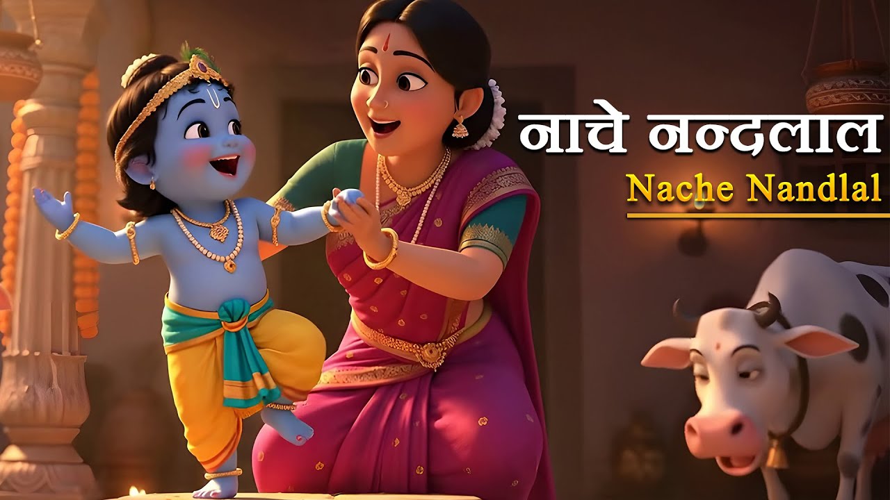 Nache Nandlal Nachave Hari Ki Maiya Krishna Joyful Songs With Maa nache-nandlal-nachave-hari-ki-maiya-krishna-joyful-songs-with-maa