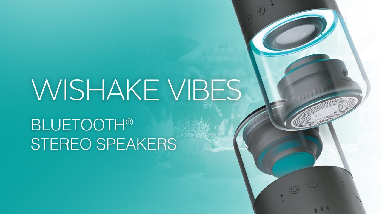 Wiko – WISHAKE VIBES – Bluetooth® stereo speakers