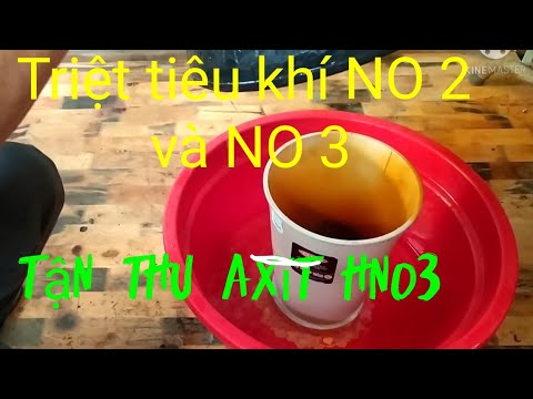 Hấp thụ khí NO 2 và NO 3 Rất có ích trong lúc Phân kim - youtube