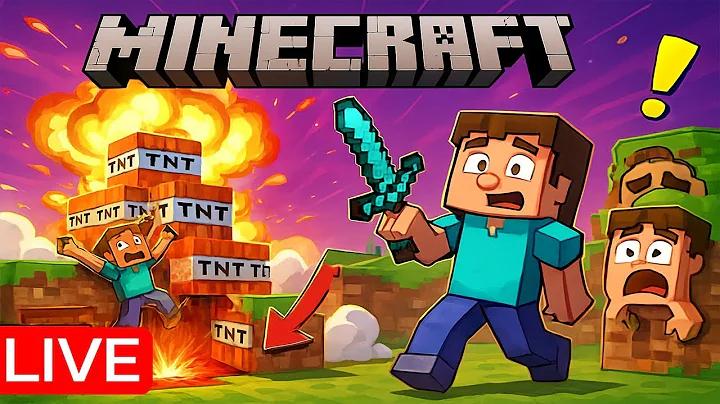 Minecraft Pickaxe Challenge 😱 Chat vs Minecraft TNT! #shorts #minecraftlive #shortslive