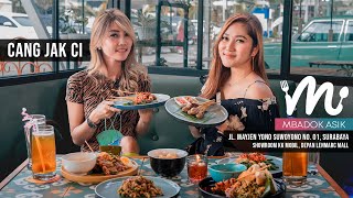 TEMPAT MAKAN DI SURABAYA TAPI SERASA DI BALI - CANG JAK CI #MBADOKASIK