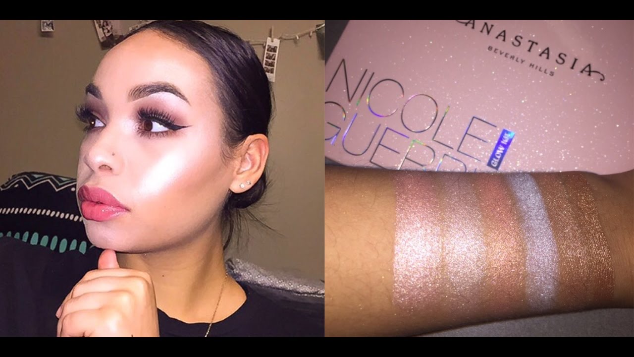 Nicole Guerriero X Anastasia Glow Kit - Review & Swatches | LEXUSNICOLEMAKEUP