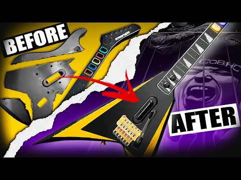 Making a CUSTOM Guitar for Clone Hero