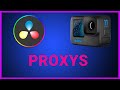 Como usar archivos proxys de GOPRO 11 en davinci resolve