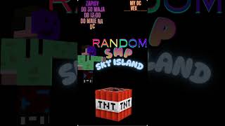 RANDOM SMP SKY ISLAND Zapisy do 30 maja godzina 13:00 #minecraft #minecraftshorts #smp