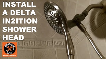How to Install a Delta In2ition Shower Head
