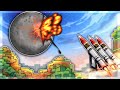 BLOWING UP The Minecraft Moon With NUCLEAR MISSILES...