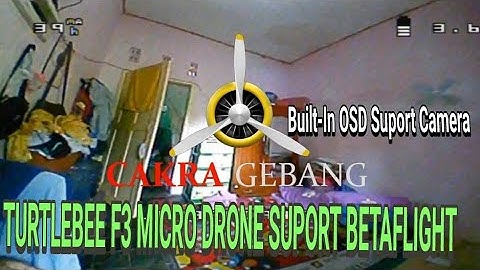 Turtlebee F3 Brushed Motor 716 Droniac Suport Betaflight Osd Fc