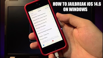 How to Jailbreak iOS 14.6 - Windows Tutorial