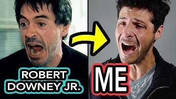 Actor Performs Emotional Scene from the Movie "A Guide To Recognizing Your Saints"