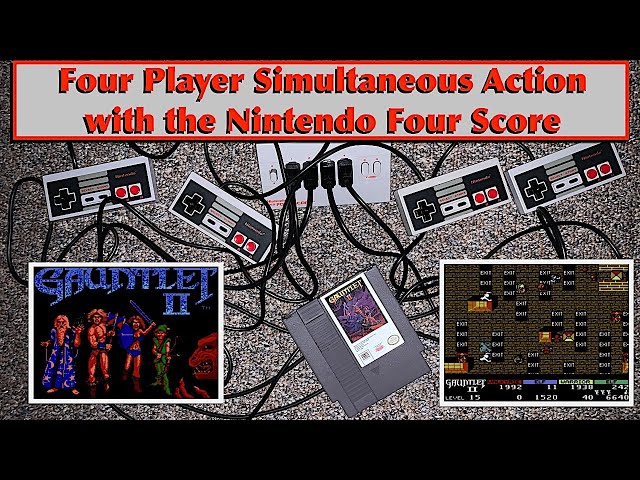 Best 4-Player NES Games for the Nintendo NES Four Score