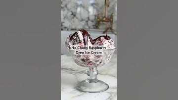 no churn raspberry oreo ice cream 4ever. #summerrecipes #icecream #nochurn