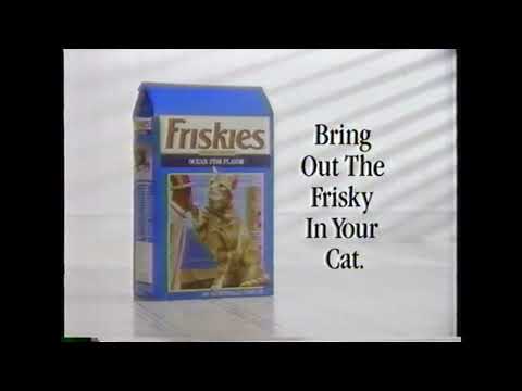 Other - 1993 - Friskies Ocean Fish Flavor Cat Food Commercial