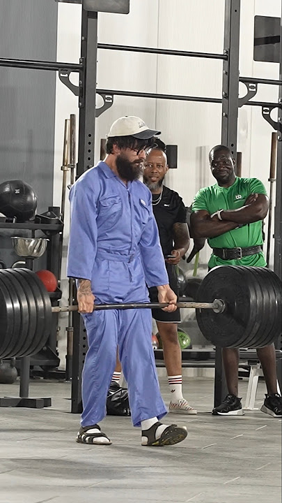 ELITE Powerlifter ANATOLY Pretends to be CLEANER in GYM #anatoly #fitness #gym