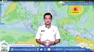 Prakiraan Cuaca Esok Hari, Kamis, 25 Mei 2023