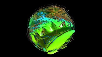 3D Exploded Fractal Orb 051225 120 second animation