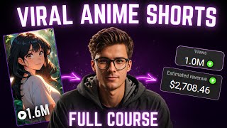 How I Make Viral MONETIZABLE Anime Shorts - FULL COURSE ($900/Day) by AI Guy 35,301 views 2 months ago 49 minutes