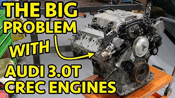 ARE THEY ALL LIKE THIS? FAILED Audi A6 A7 Q7 3.0L TFSI EA837 CREC Engine Teardown
