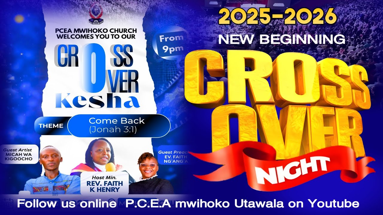 CROSS OVER TO 2026 THEME COME BACK (JOSHUA 3:1)