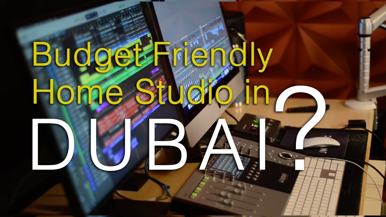 Budget Friendly Music Recording Studio in Dubai! YouTube