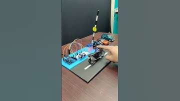 Automatic Toll Gate Use Arduino Uno #arduinouno #arduino #tollgate #eazytronic