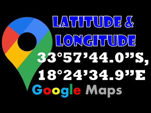 Latitude and Longitude Coordinates in Google Maps