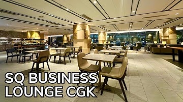 Singapore Airlines Business Class Lounge Jakarta Airport July 2025 Review