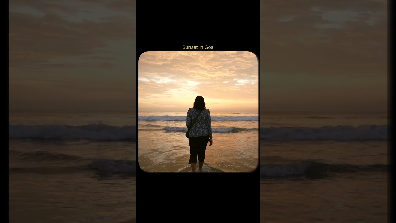 Golden Hour in Goa !  