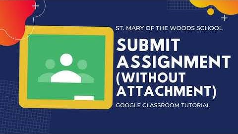 Submit an Assignment (Without Attachment)