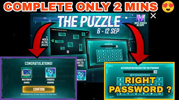 FREE FIRE NEW EVENT | THE PUZZLE EVENT FREE FIRE | HOW TO COMPLETE PUZZLE EVENT | FF NEW EVENT