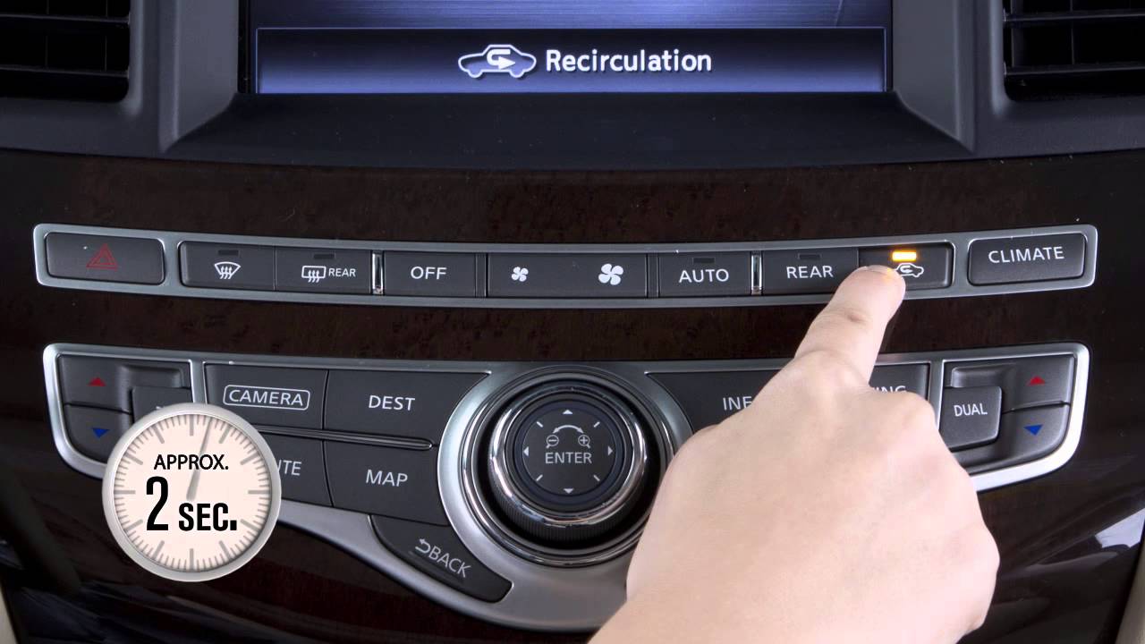 2015 Infiniti QX60 Climate Controls YouTube