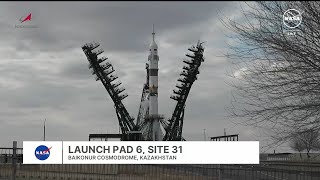 LIVE SOYUZ CREW LAUNCH