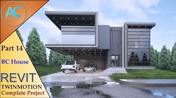 BC House | Part 14 | Complete Step By Step Project | Revit and Twinmotion Tutorial