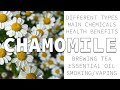 Chamomile Herbalism - Azulenes, Health Benefits, &amp; Uses