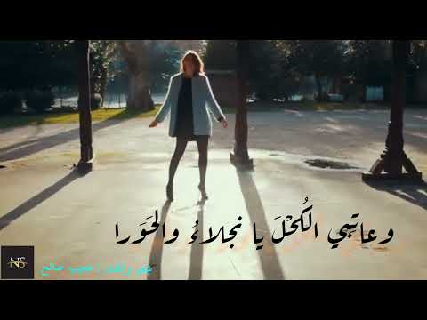 شيء بعينيك ي غري الناظرين له وم ن يلوم بعين الناظر الق م را عيناك م غريتان نجيب صالح