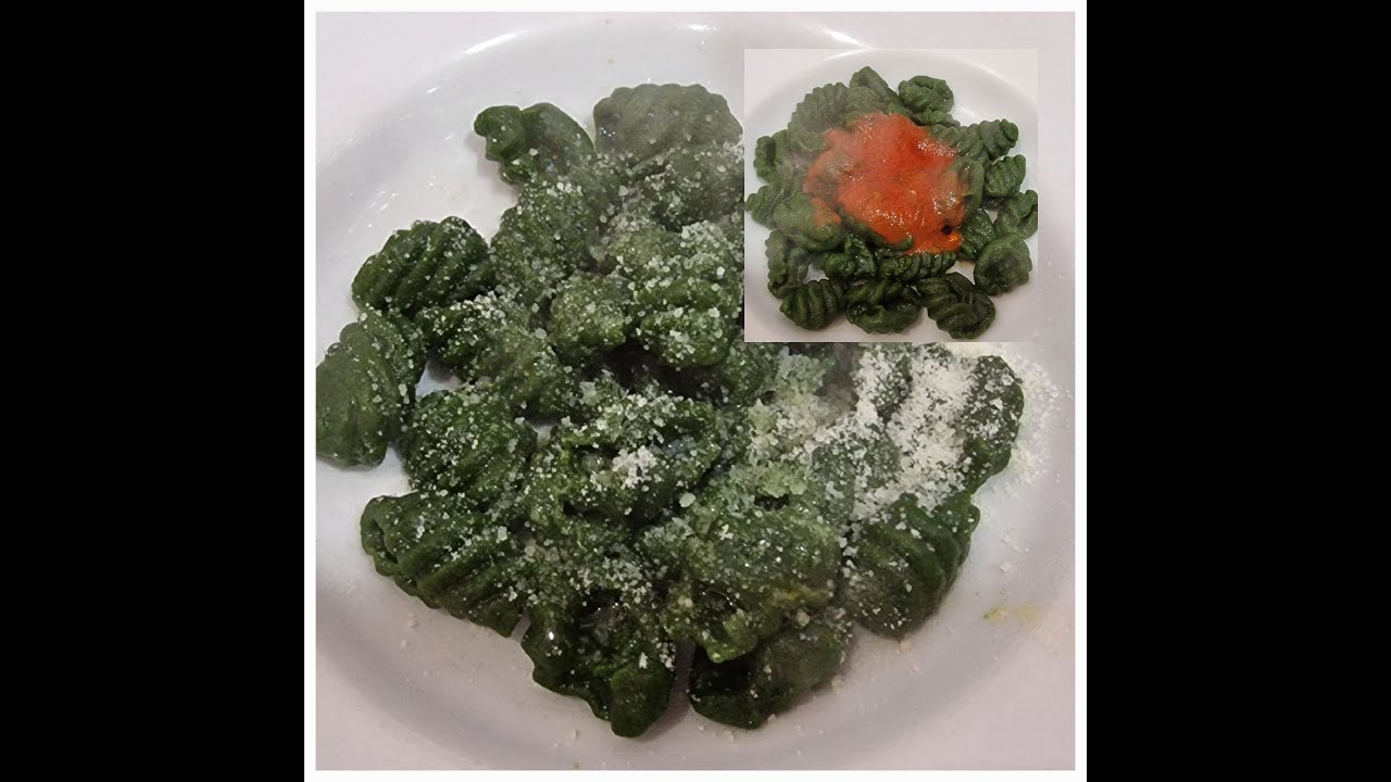 #gnocchi di #spinaci con solo 2 ingredienti