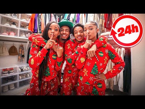 LOCKED Inside A CLOSET For 24 HOURS😱 **MUST WATCH**