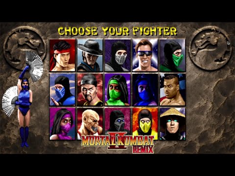 Mortal Kombat II Remix (Kitana) Mugen 2024