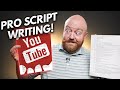 How to write a script for a youtube