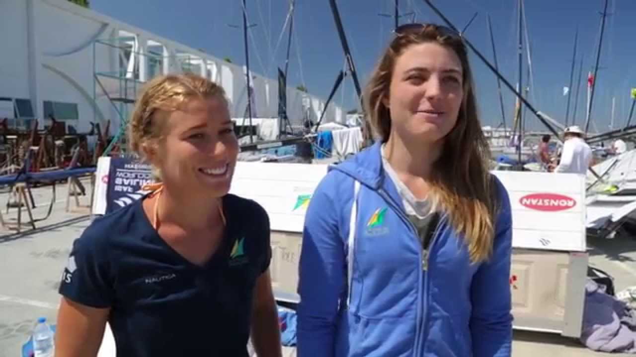 2015 European Championship - Day 1 - Haylee Outteridge & Caitlin Elks