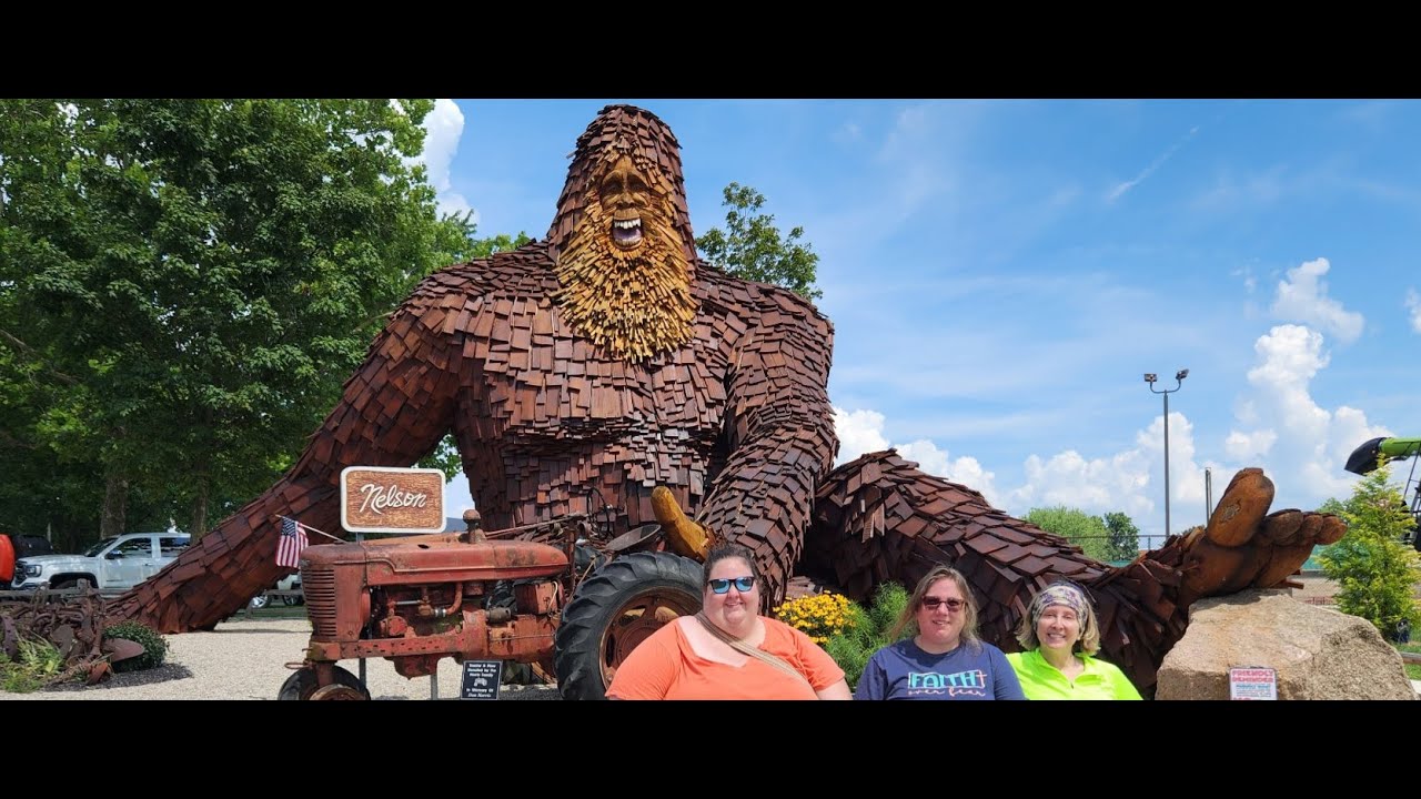 Ryker Ride to Celina, Ohio to see Nelson, the Sasquatch, and to visit Grand Lake St Marys State Park